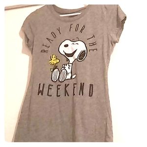 Snoopy and Woodstock shirt